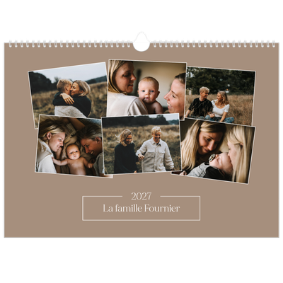 Calendrier photo A3 — Souvenirs artisanaux [couverture]