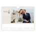 Calendrier photo A4 — Initiales fleuries [Mars]