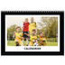 Calendrier photo A4 double (30 x 40 cm) — Cadre noir [couverture]