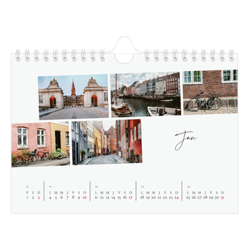 Calendrier photo A5 — Escapade citadine