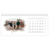 Calendrier de bureau — Effet photo [Janvier]