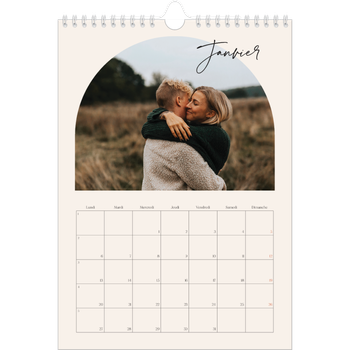 Calendrier photo A4 — Arche de souvenirs