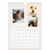Calendrier photo A4 (20 x 30 cm) — Scrapbook vintage [Janvier]
