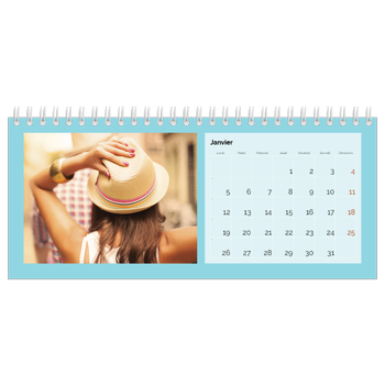 Calendrier de bureau — Panel de couleur