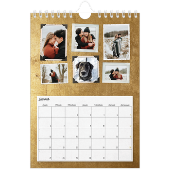 Calendrier photo A5 — Collection de photos