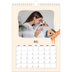 Calendrier photo A4 (20 x 30 cm) — Pattes de chien et gribouillis [Avril]