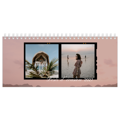 Calendrier de bureau — Envie d'aventures [couverture]