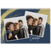 Calendrier photo A4 double (30 x 40 cm) — Coup de pinceau doré [couverture]