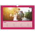 Calendrier photo A3 — Panel de couleur [Février]