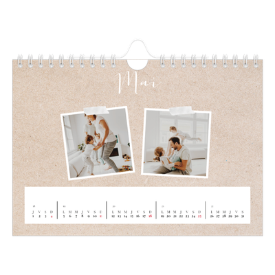 Calendrier photo A5 — Calendrier-album [couverture]