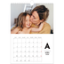 Calendrier photo A4 (20 x 30 cm) — Projecteur sur les lettres [Avril]