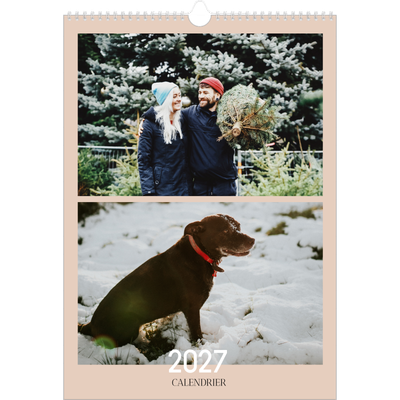 A3 Calendrier annuel — Superposition [couverture]