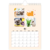Calendrier photo A5 — Pattes de chat et gribouillis [couverture]