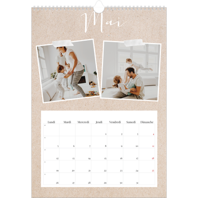 A3 Calendrier annuel — Calendrier-album [couverture]