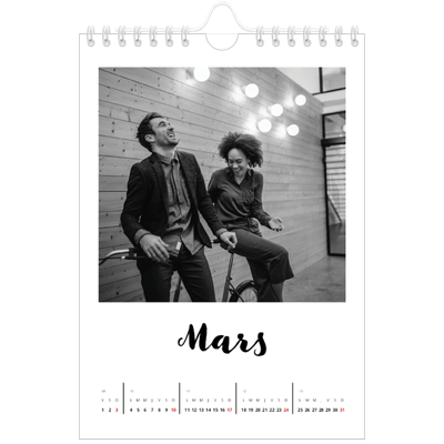 Calendrier photo A5 — Fait Main [Mars]