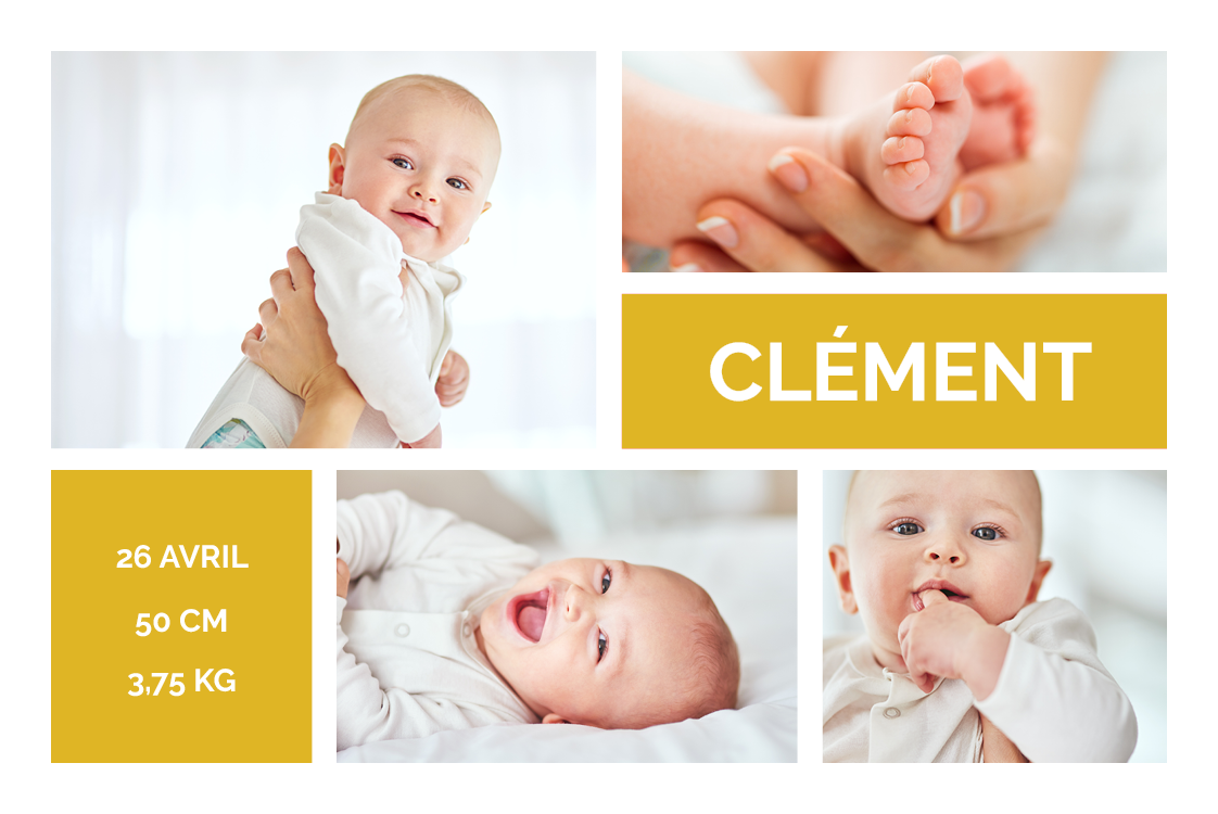 Cartons d'invitation — Un petit coucou