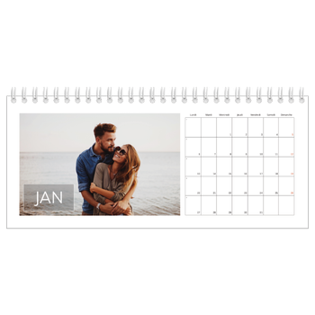 Calendrier de bureau — Date superposée