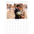 Calendrier photo A4 (20 x 30 cm) — Classique cobalt [Février]