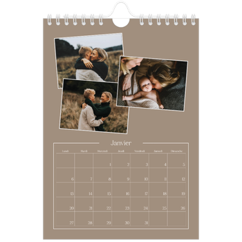 Calendrier photo A5 — Souvenirs artisanaux