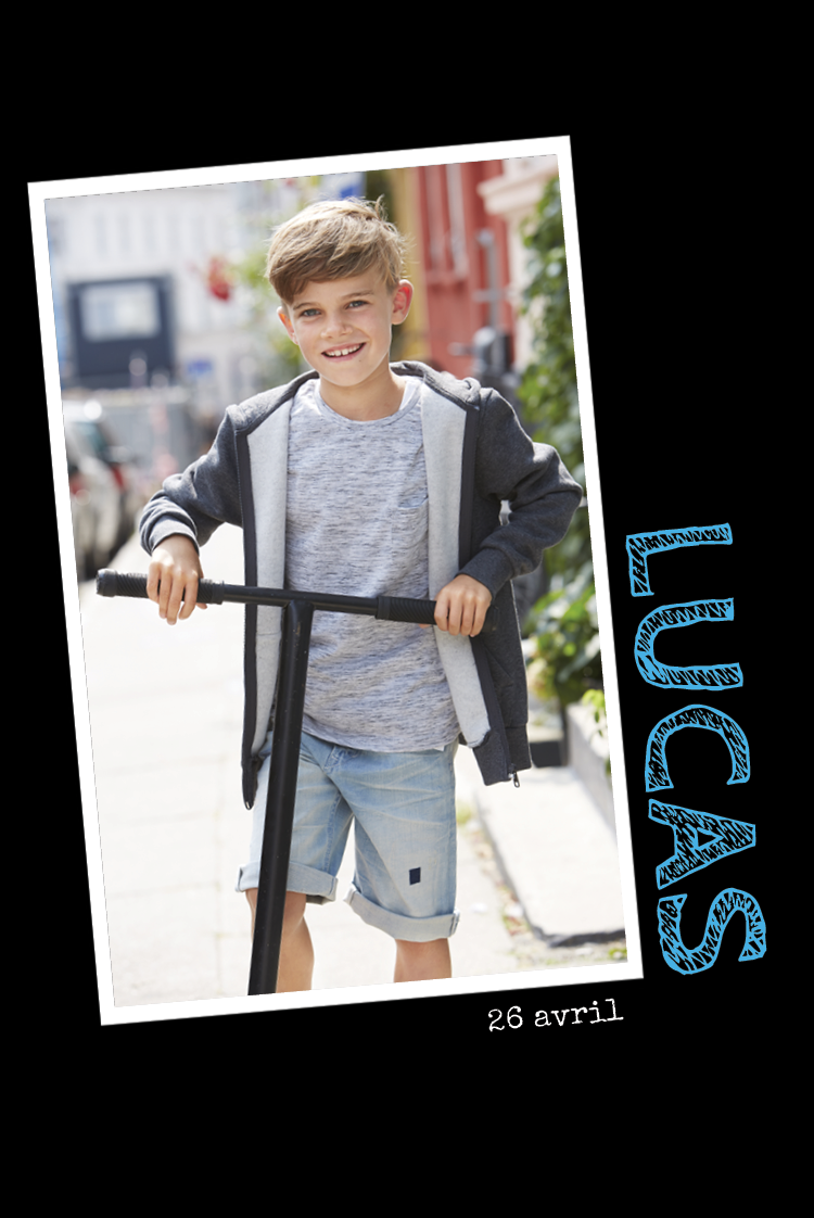 Carte de remerciement — Style sketchbook