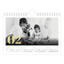 Calendrier photo A5 — Larges numéros brillants [Février]