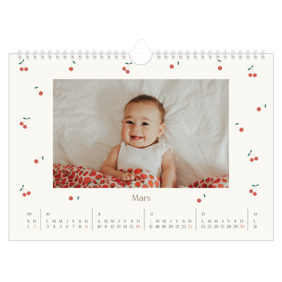 Calendrier photo A4 — Cerise sur le bonheur [Mars]
