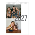 Calendrier photo A5 — Numéros mensuels [couverture]