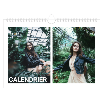 Calendrier photo A4 — Grand mois [couverture]