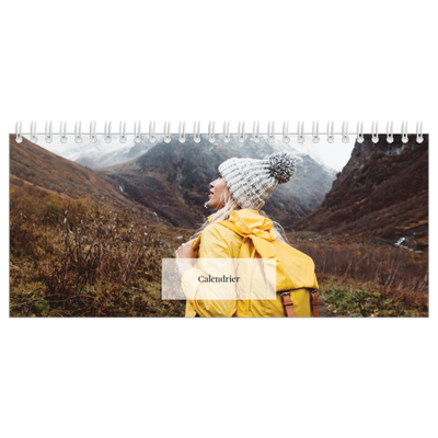 Calendrier de bureau — Superposition discrète [couverture]