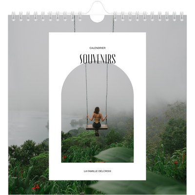 Calendriers annuels carré — L'arche ouverte [couverture]
