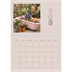 Calendrier photo A4 double (30 x 40 cm) — Simplement botanique [couverture]