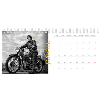 Calendrier de bureau — Style héritage