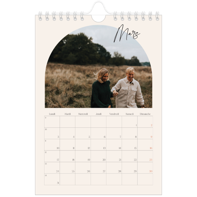 Calendrier photo A5 — Arche de souvenirs [Mars]
