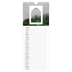 Calendrier mural long  — L'arche ouverte [Janvier]