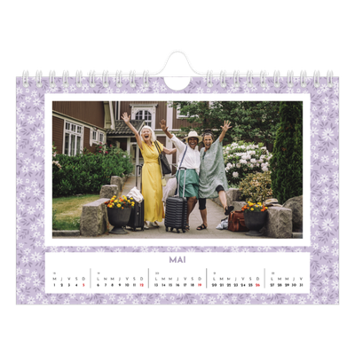 Calendrier photo A5 — En floraison [couverture]