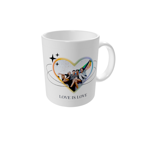 Mug personnalisé — Pride en couleur