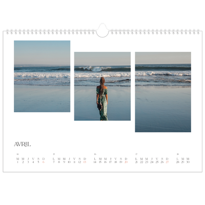 Calendrier photo A3 — Fragments de voyage [couverture]