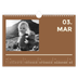 Calendrier photo A4 — Contemporain audacieux [Mars]