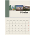 Calendrier photo A4 double (30 x 40 cm) — Vues du monde [Février]