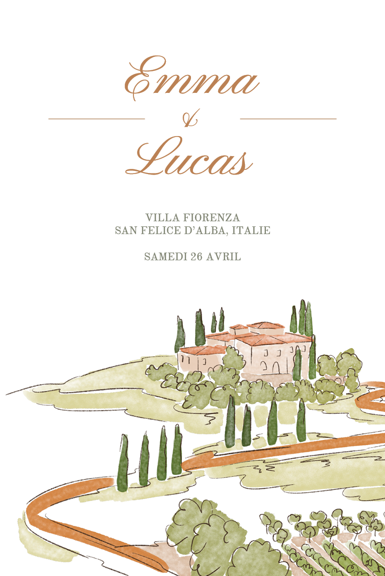 Cartons d'invitation — Aquarelle et poésie