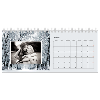 Calendrier de bureau — Saison en immersion
