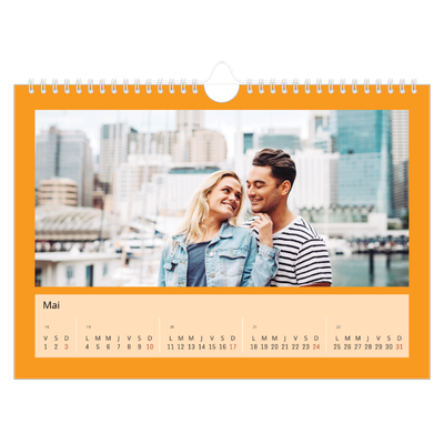 Calendrier photo A4 — Un monde en couleur [couverture]