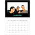 Calendrier photo A4 double (30 x 40 cm) — Fun Typo [Janvier]