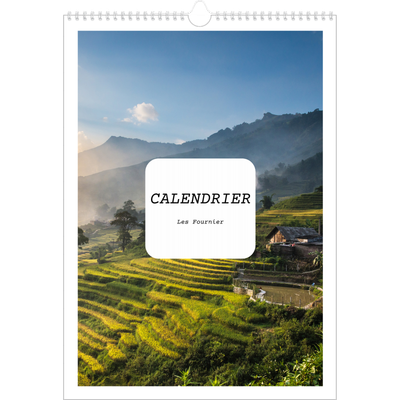 A3 Calendrier annuel — Toute l'histoire [couverture]