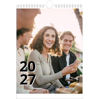Calendrier photo A4 (20 x 30 cm) — Jolie lettre [couverture]