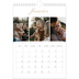 Calendrier photo A4 (20 x 30 cm) — Diaporama [Janvier]