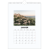 Calendrier photo A4 (20 x 30 cm) — Simple photo [Janvier]