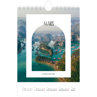 Calendrier photo A5 — L'arche ouverte [Mars]