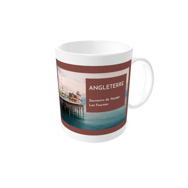 Mug personnalisé — Nuances de voyage - Angleterre