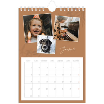 Calendrier photo A5 — Terre à terre